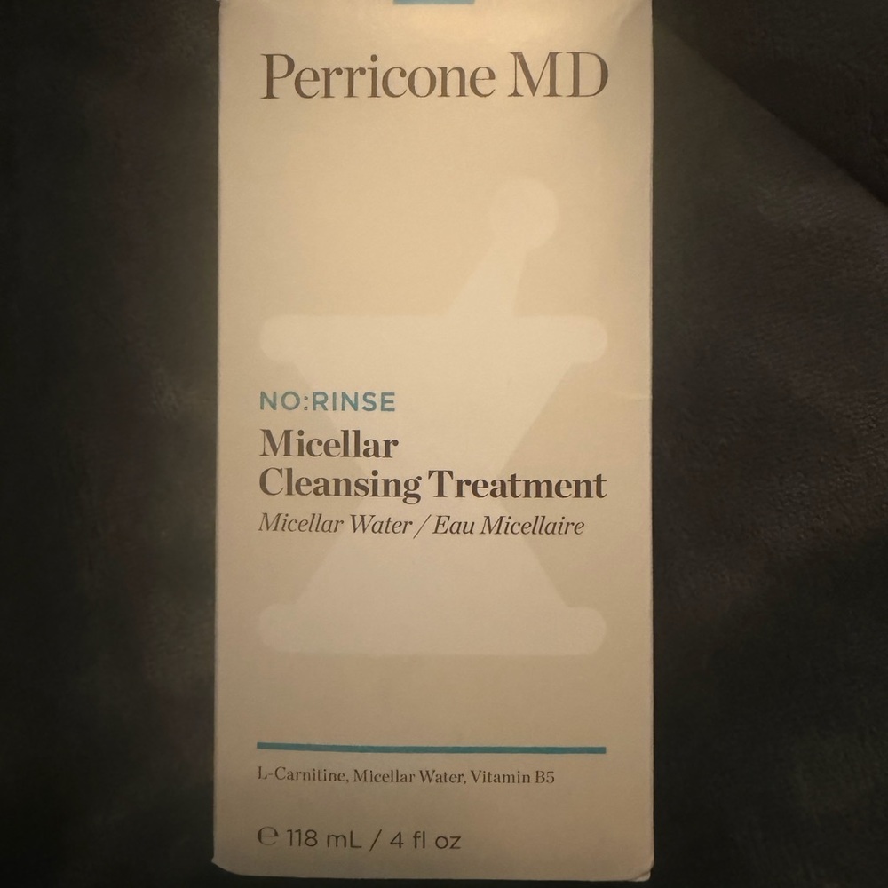 Perricone MD No-Rinse Micellar Cleansing Treatment - toner and makeup remover.